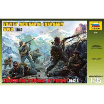 SOVIET MOUNTAIN TROOPS  ZVEZDA  3606