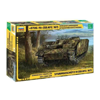 Sturmgeschütz IV (Sd.Kfz.167), 1/35  ZVEZDA  3661