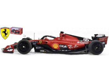 BURAGO FERRARI Ferrari SF-23 F1 No55 CARLOS SAINZ SEASON CAR 2023