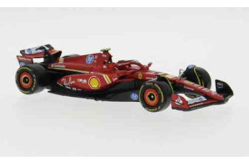 Burago, Ferrari SF-24, Formel 1, 2024, Scuderia Ferrari, No55, 1/43