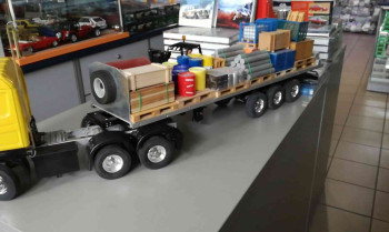 Wedico 3axel platform trailer