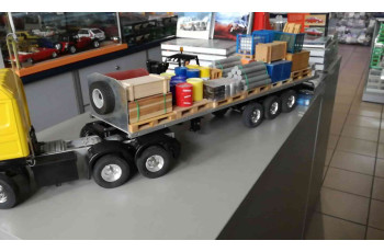 Wedico 3axel platform trailer