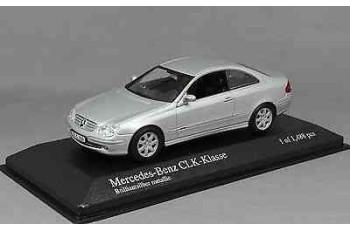 Minichamps Mercedes-Benz CLK Coupe SILVER 400031424