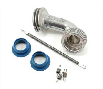 Manifold Set Polished Cylindrical 2 Rings 5 Fins + 21000 + 60001 + 60004