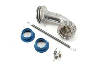 Manifold Set Polished Cylindrical 2 Rings 5 Fins + 21000 + 60001 + 60004