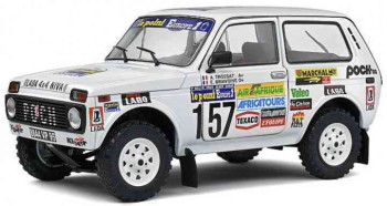 SOLIDO Lada NIVA No157 RALLY PARIS DAKAR 1983