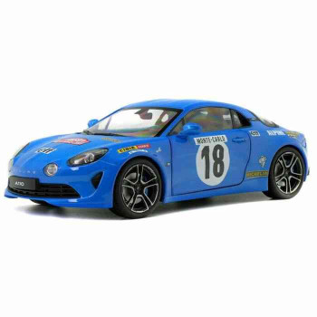 Solido S1801603 - 1:18 - Alpine A110 Première édition - Rallye Monte-Carlo historique 2018