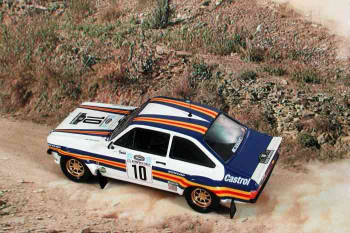 VITESSE FORD ENGLAND - ESCORT RS1800 N 10 WINNER ACROPOLIS RALLY 1980 A.VATANEN - D.RICHARDS