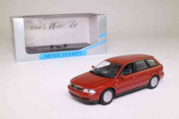  Minichamps AUDI A4 Avant Red Metallic 430015012