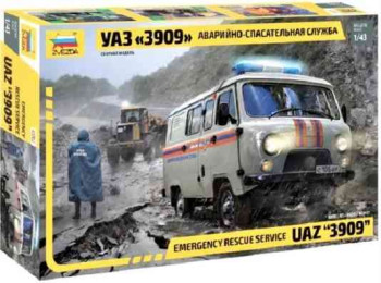 UAZ 3909 EMRGENCY  ZVEZDA  43002