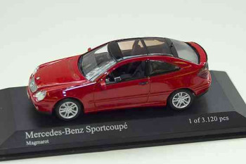 430030000 Minichamps Mercedes-Benz C - Klasse Sport Coupe 2001
