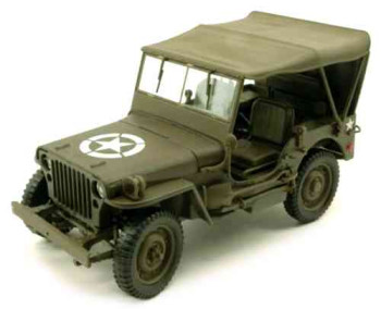 JEEP WILLYS 4X4 W SOFT TOP  CARARAMA  950D-4