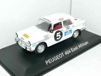 NOREV PEUGEOT - 404 N 5 WINNER RALLY EAST AFRICAN SAFARI 1967 SHANKLAND - ROTHWELL