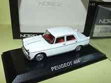 NOREV PEUGEOT 404 CABRIOLET WHITE 