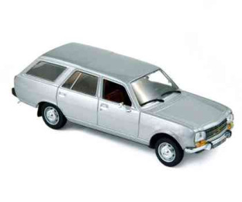 NOREV PEUGEOT 504 break ARGENT