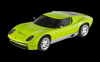 LAMBORGHINI MIURA CONCEPT GREEN HOTWHEELS 1/43 P4881  