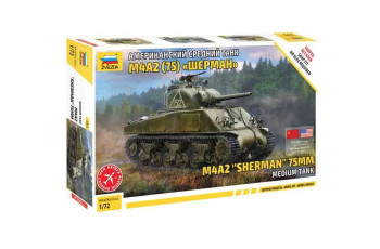 M4A2 Sherman 75mm Medium Tank 1/72