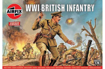 WW1 BRITISH INFANTRY  AIRFIX  00727V