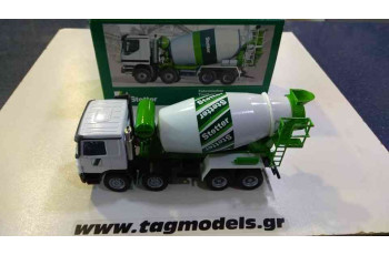 STETTER  truck mixer 4-Mercedes-Benz ACTROS 40131/0  CONRAD 
