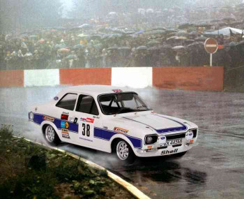 TROFEU FORD ESCORD KMI RS 2000 1st Tour of Britain 74 Clark / Porter