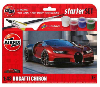 Starter Set Bugatti Chiron 1/43  AIRFIX  55005