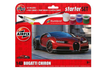 Starter Set Bugatti Chiron 1/43  AIRFIX  55005