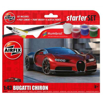 Starter Set Bugatti Chiron 1/43  AIRFIX  55005