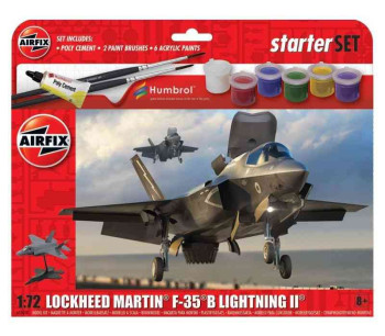 Starter Set Lockheed Martin F-35B Lightning II 1/72  AIRFIX  55010