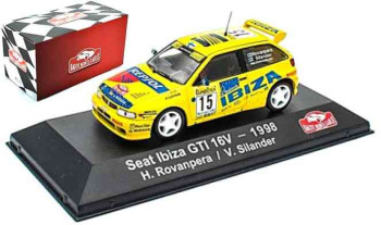 Seat IBIZA GTI 16V #15 H. ROVANPERA/V. SILANDER RALLY MONTE CARLO 1998  ALTAYA  3575021