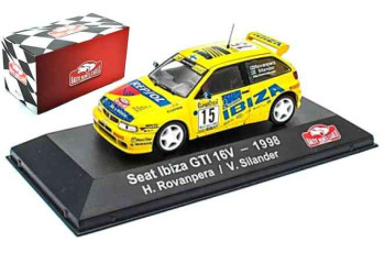 Seat IBIZA GTI 16V #15 H. ROVANPERA/V. SILANDER RALLY MONTE CARLO 1998  ALTAYA  3575021