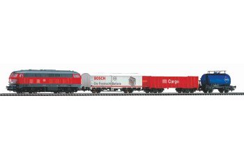 PIKO Starter Set Freight Train DB Cargo, PIKO A-Track w. Railbed