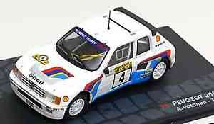 ALTAYA 1:43 Altaya Peugeot 205 T16 E1 #4, Rally 1000 Lakes Vatanen/Harryman