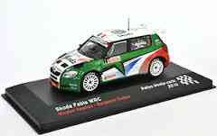 ALTAYA 1:43 skoda fabia wrc  rallye monte carlo 2010 vouilloz/veillas #7