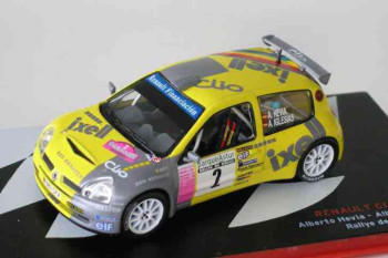 ALTAYA Renault Clio S1600 Rallye de Avilés 2004 #2 Hevia Alberto-Iglesias 