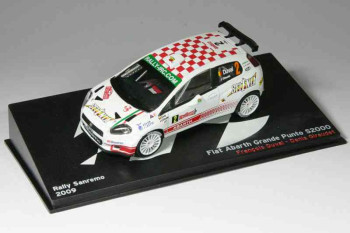 ALTAYA FIAT Abarth grande punto s2000 Duval rallye san remo 2009