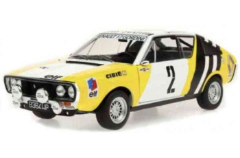 SOLIDO Renault 17 #2 B. KRUPA WINTER-RALLY RUSLAND 1976  S1803702
