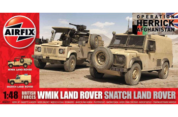 Airfix A06301 British Forces WMIK Land Rover