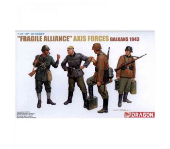 Fragile Alliance- Axis Forces Balkan 1943 (4 Figures Set)