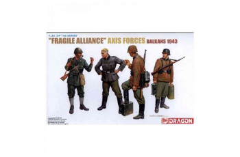 Fragile Alliance- Axis Forces Balkan 1943 (4 Figures Set)