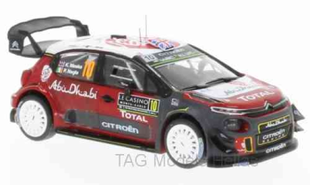 Citroen C3 WRC, No.10, Rallye Monte Carlo, K.Meeke/P.Nagle, 2018  IXO  RAM662