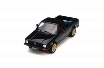 Otto Models 665B - VW Caddy Pickup 1980 black with blue surfbord 1:18 limited 1/1000
