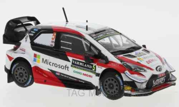 Toyota Yaris WRC, No.5, WRC Rally Schweden , K.Meeke/S.Marshall, 2019  IXO  RAM709