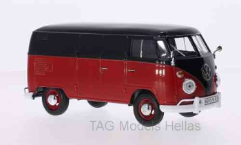 VW T1 box wagon, black/red MOTORMAX MOM79342A
