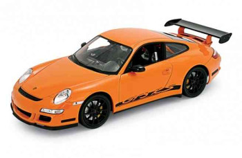 Porsche 997 GT3 RS orange / black 1/18 Welly 18015