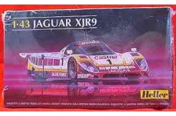 Heller Jaguar Xjr9 Plastic Model Kit 1/43 Scale 80108