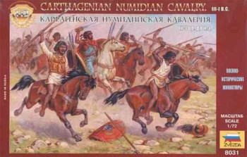 Zvezda 8031 Carthagenian Numidian Cavalry