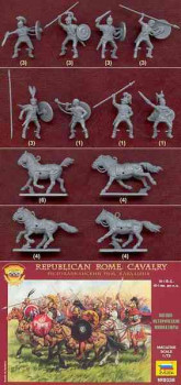 Zvezda 8038 Republican Roman Cavalry
