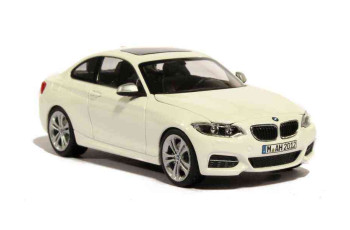 80422336869 Scale 1/43 BMW 2-SERIES COUPE 2014 WHITE 