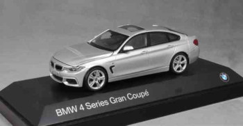 BMW SERIE 4 GRAN COUPE GRIS METALLISE 1/43 MINICHAMPS 80422348791