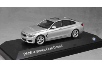 BMW SERIE 4 GRAN COUPE GRIS METALLISE 1/43 MINICHAMPS 80422348791